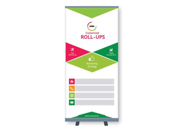 Roll-up Printing, 200*80cm