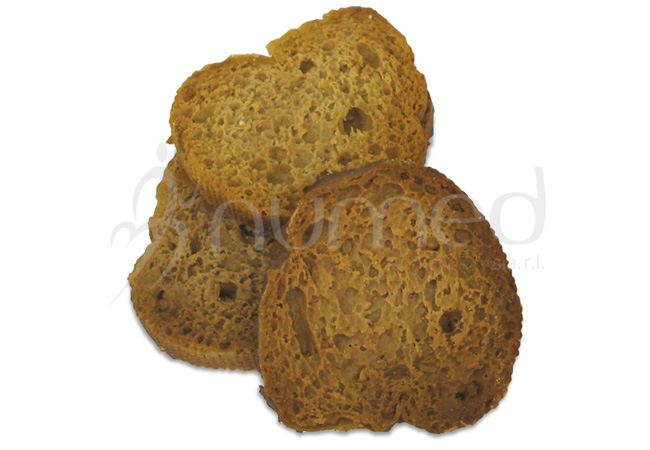Toast, hard, brown