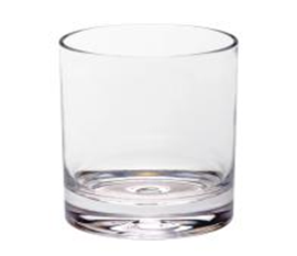 Tumbler, straight, 240ml - Clear