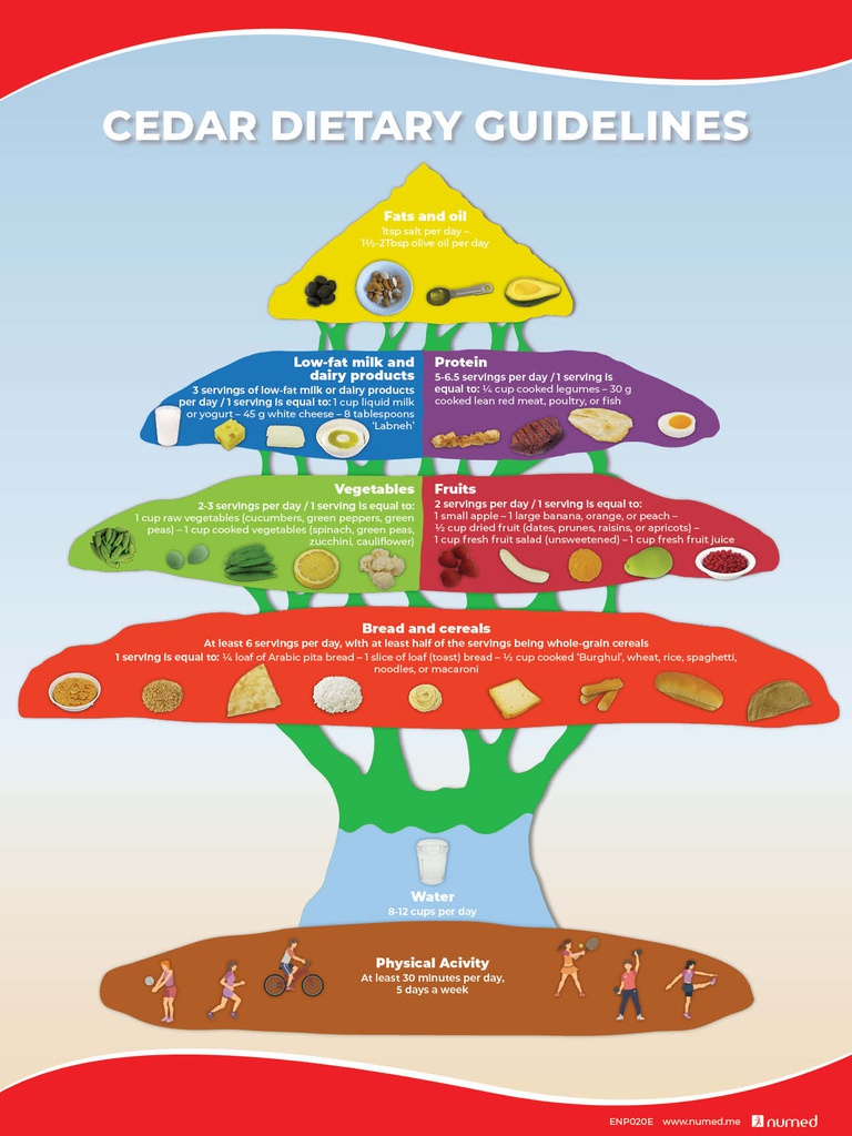 Cedar Dietary Guidelines Poster