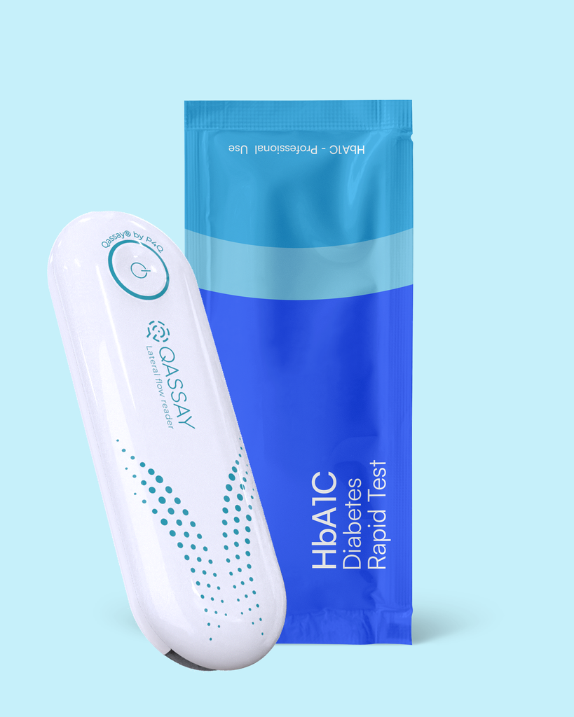 HbA1c test for Qassay Reader, 10 kits