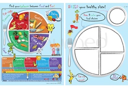 [ECH001E] Build Your Healthy Plate Handout (English)