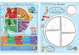 [ECH001F] Build Your Healthy Plate Handout (French)