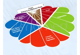 [END006E] Pearl Dietary Guidelines Plate (English)