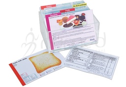 [ENFMCARPA2E] Food Models Cards - Pack 2 - English