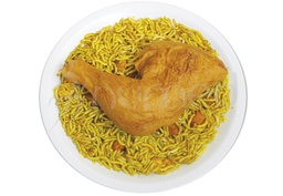 [ENFMMEAL2] Kabsa, in melamine plate