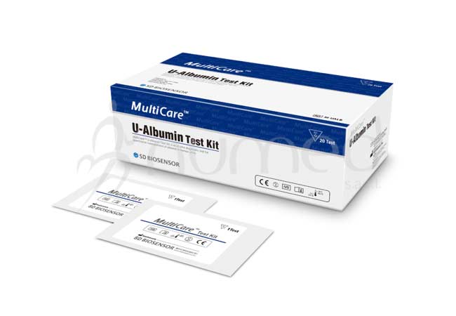 Multicare microalbumin Strips - pack of 20