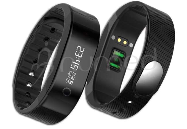 Smart Bracelet with Heart Rate Monitor - Pack of 3