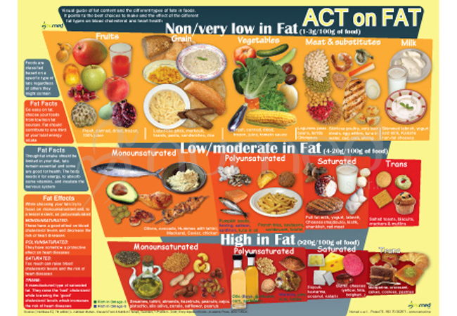 Act on Fat Poster (English)