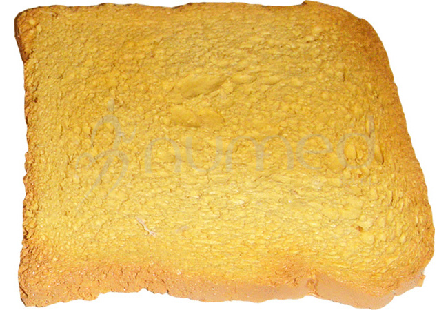 Toast, hard, White