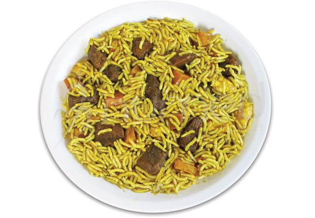 Kabsa, in melamine plate