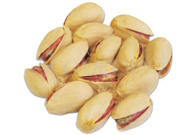 Pistachio nuts, dry roasted, in shell