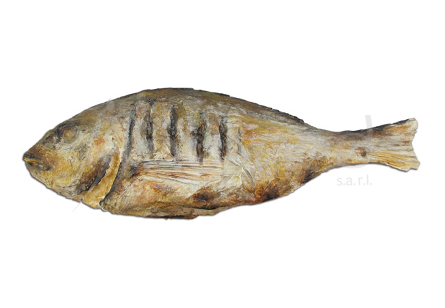 Fish, sea bream, grilled
