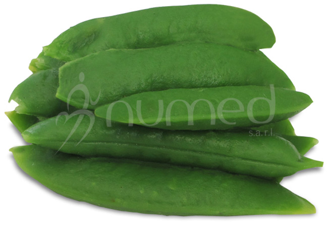 Pea pods, raw