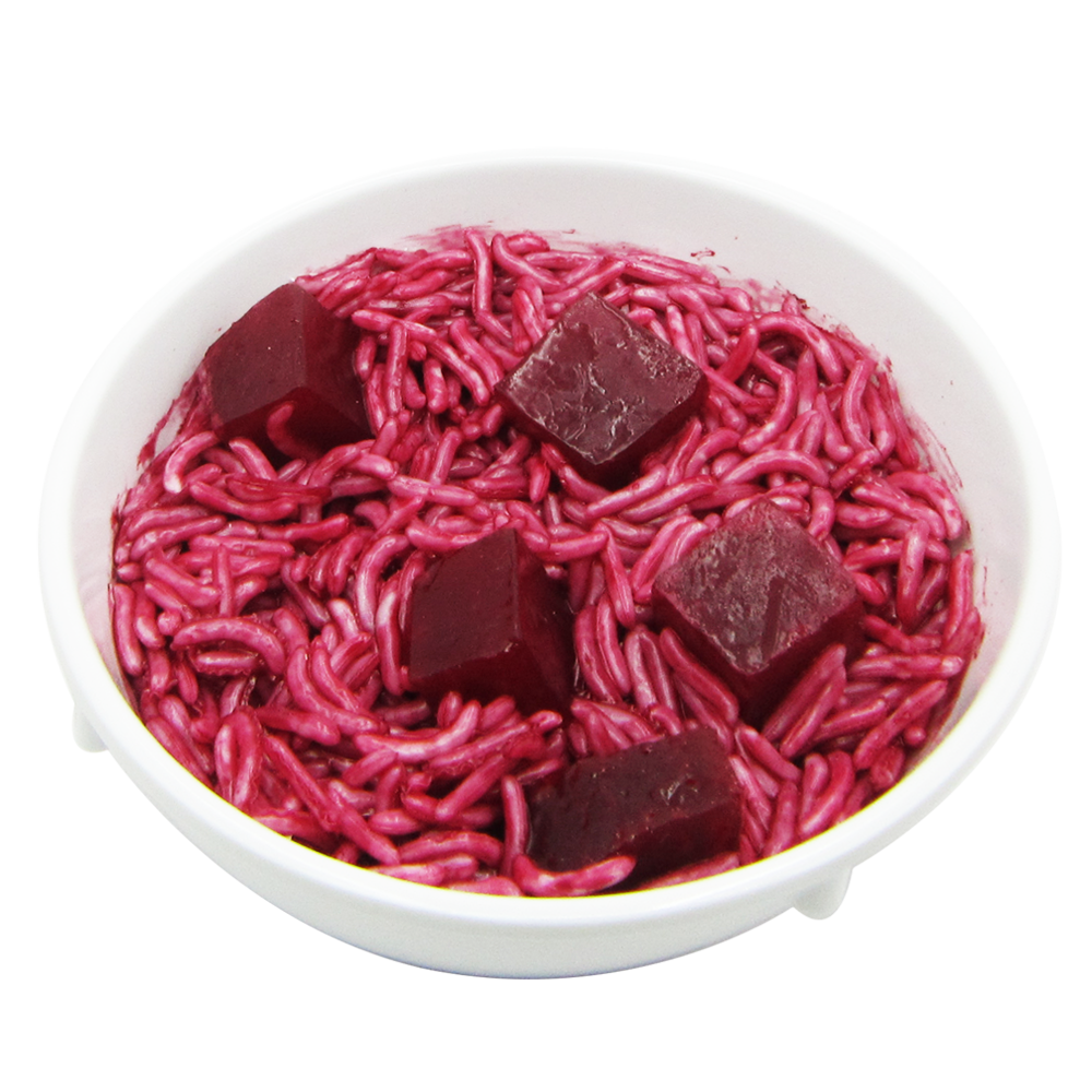Beet and rice salad