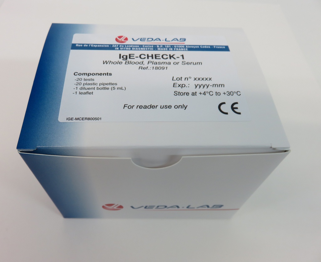 IgE test for Easy Reader