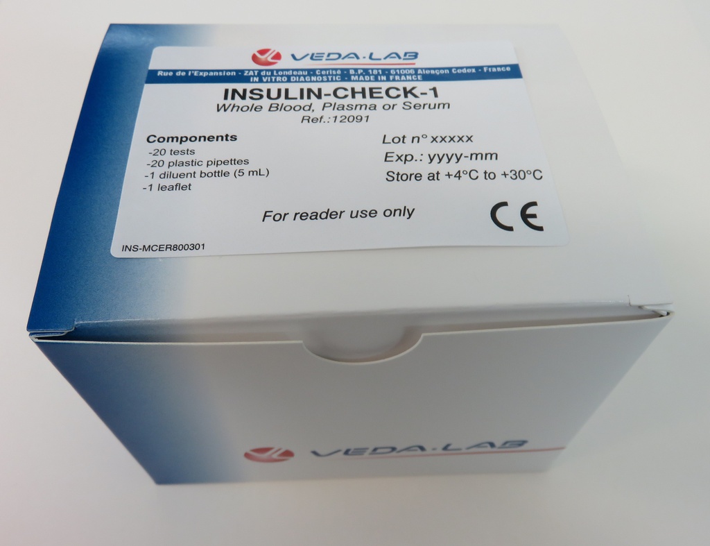 Insulin test for Easy Reader