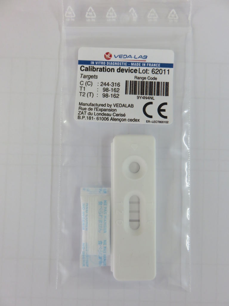 Calibrator card
