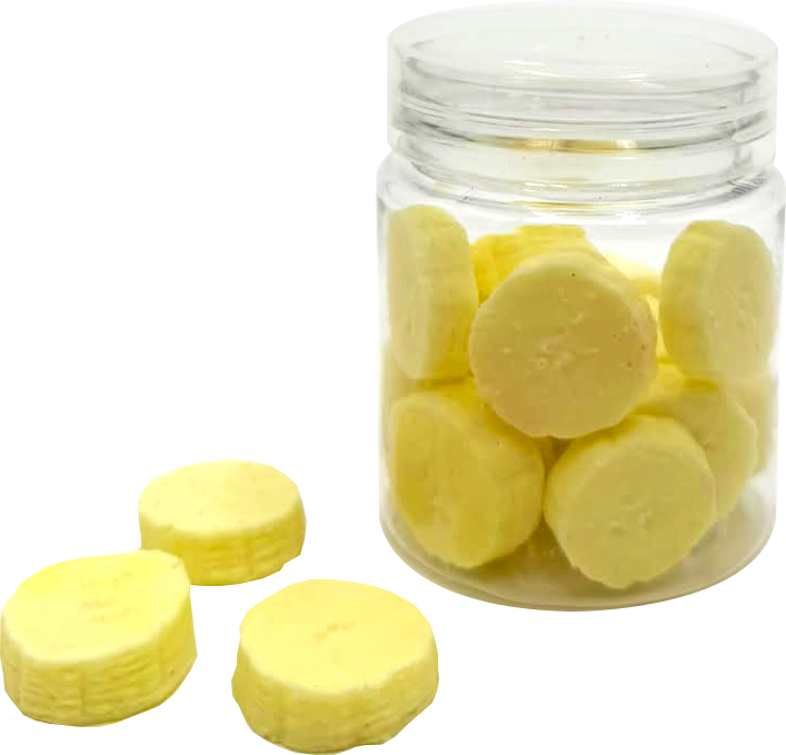 Banana, raw, in plastic cup