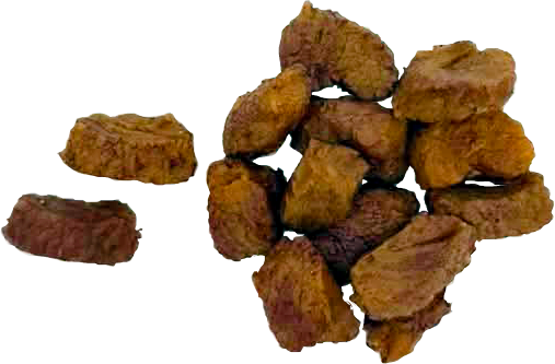 Beef, stew meat, cooked