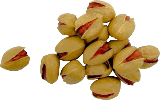 Pistachios nuts, dry roasted