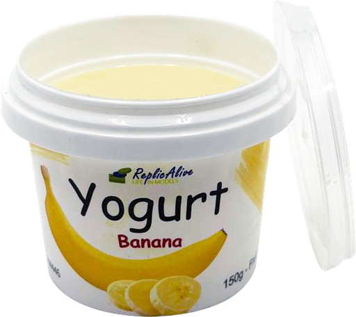 [FM446] Fruit Yogurt, Banana-flavored, in plastic cup