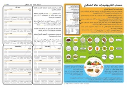 [EDH001A] Carb Counting Handout (Arabic)