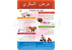 [EDP003AS] How to Manage Diabetes Poster (Arabic)