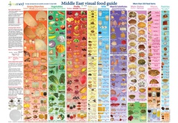 [ENP4EXSP20] Middle East Visual Food Guide Poster (English)-Pack of 20