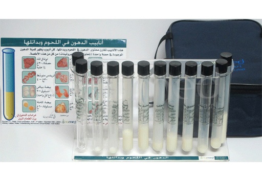 [ENT016A] Fat in Meat and sustitutes - Tubes (Arabic)