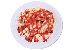 [ENFMMEAL9] Pasta, Penne, with red sauce, in melamine plate