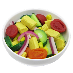 [ENFMSALA6] Avocado Salad, in polycarbonate bowl