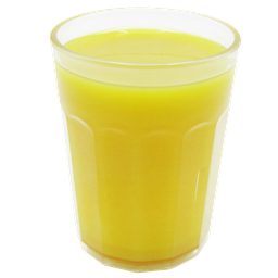 [ENFMNADJU5] Pineapple juice, bottled, in polycarbonated tumbler